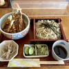 やぶそば - 天丼セット(冷 つけそば)