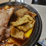 大沢温泉 山水閣 - すき焼きの湯葉