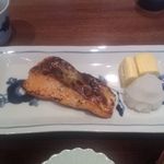 銀座 圓 - 紅鮭粕漬け焼