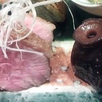 魯忍 - 蛸柔らか煮、合鴨ロース