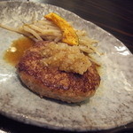 Suteki Teppanyaki Hiro - “山形牛と国産豚合挽ハンバーグ”