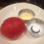 かんぱいや Sh∅uten - 冷やしトマト　280円