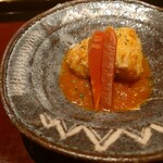 青蓮院門跡前 月おか - 海老芋と真珠貝貝柱のコロッケ