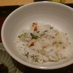 青蓮院門跡前 月おか - 魳と大根のご飯