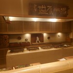 青蓮院門跡前 月おか - カウンター内