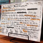 温鮮酒場 ちょんまげ - この宵のお品書き