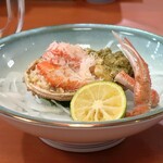 温鮮酒場 ちょんまげ - オオズワイガニ甲羅焼き