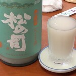 温鮮酒場 ちょんまげ - 松の司 純米にごり酒