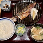 黒長兵衛 - 鯖塩焼定食¥1,430