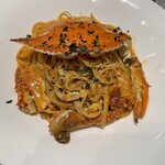 北海道イタリアン ミアボッカ - ソースはカニの旨味が凝縮されていました。