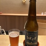 橦木町 しみず - こぼこぼ　ブラウンエール