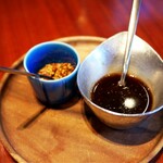 ル・プーレ ブラッスリーうかい - 粒マスタードとステーキ用ソース