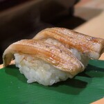 葵 - あなごの握り