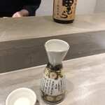 立食い鮨 鮨川 - 田むら　吟ぎんが純米吟醸 東京/半合
