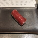 立食い鮨 鮨川 - 生本鮪赤身　長崎　鷹島