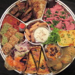 ジュイップ - オードブルを上から