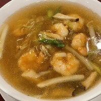 華正樓 新館 - 海老と蟹肉入りつゆそば