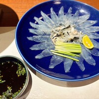 春帆楼 下関本店 - ふく薄造り