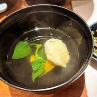 春帆楼 下関本店 - ふく真丈　澄まし仕立て