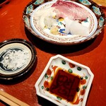 温石 - 障泥烏賊の包丁入れ 毎回惚れ惚れ