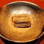 温石 - あさはた蓮根おかき揚げ 麻機沼の蓮根です