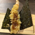 和食 縁 蕎麦切り - エビ天むす