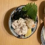 すしと酒 箔 - 白子ポン酢