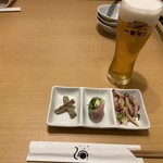 すしと酒 箔 - 先付き