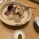 すしと酒 箔 - 酒粕おでん