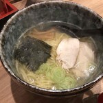 鳥やき串英 - 鶏そば