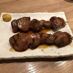 鳥やき串英 - レバー焼き