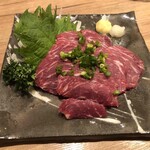 鳥やき串英 - 馬刺し