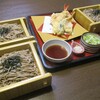 和食麺処 サガミ - 私がオーダーした ”そば食べ放題 天ざるそば 華” 1,970円（税込）。