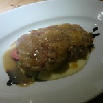 OSTERIA AL CORALLO - ローマ風仔牛のサルディンボッカ（ハーフ）790円