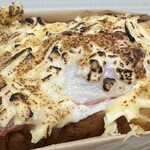 PARKER HOUSE BUTTER ROLL - 卵とベーコンのクロックマダム