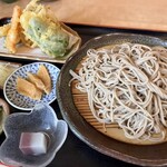 高林坊 - 天もりそば/田舎（1,210円）