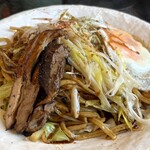 焼麺 晃のや - 日光生麺ソース焼きそば（特大1,150円）