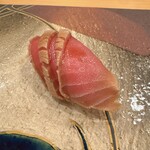 金澤 鮨 洋次郎 - 漬けマグロ