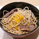 うを徳 - 2024.12 天然マガモ南蛮カラスミそば