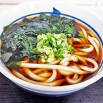 長生うどん - わかめうどん