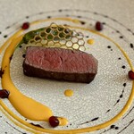 Ristorante Crocifisso - 黒毛和牛ヒレのロースト ざくろ風味のバルサミコ