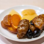 うを徳 - 2024.12 アラスカ産数の子｜カラスミ3種の食べ比べ｜菊芋の素揚げ甘辛絡め｜茹で丹波産黒豆