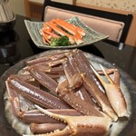 まるさん屋 福井片町 - カニ鍋のカニ