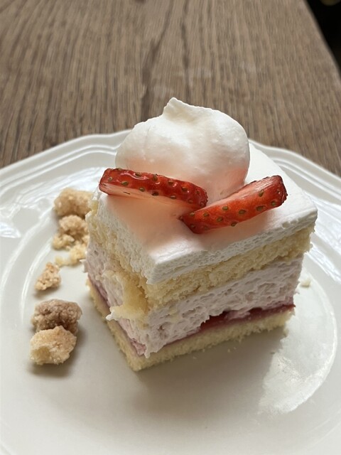 魅惑のキャラメルとアールグレイのベイクドチーズケーキ。年末最後の