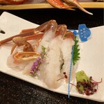 城崎温泉 但馬屋 - 蟹刺し