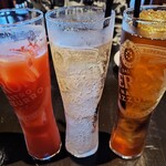 パラッツォ サン グスト - ブラッドオレンジジュース、ジンジャーエール、烏龍茶