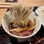 炭火割烹 いふき - 鴨ネギ汁のお蕎麦！