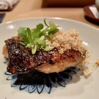 炭火割烹 いふき - メイン其のニ きんきと山ワサビ