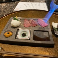 宮崎尾崎牛 鉄板焼き 吟 梅田ヒルトンプラザウエスト - 