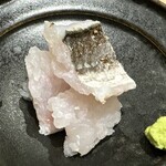 おそば宝来 - はものお造り